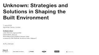 Unknown: Strategies and Solutions in the Built Environment – Collaboration