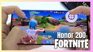 Honor 200 Fortnite Mobile Gaming test | Snapdragon 7 Gen 3, 120Hz Display