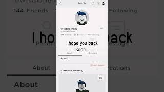 he's westsidered8 he's been offline for 3 years while he's friend is waiting for him for 3 years 