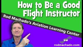 How to Become a Good Flight Instructor