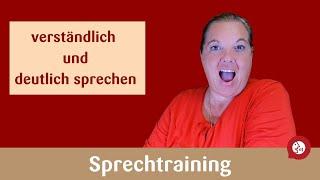 Sprechtraining - verständlich und deutlich sprechen