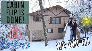 We Finished the Cabin Flip! Walkthrough & What's Next??