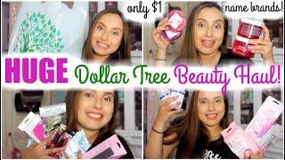 HUGE DOLLAR TREE BEAUTY HAUL! NEW ITEMS NAME BRANDS!