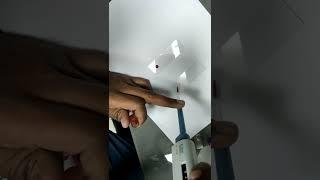 Prepare a perfect blood smear 🩸      #MedicalLabTech #laboratory #youtubeshorts #bloodtest