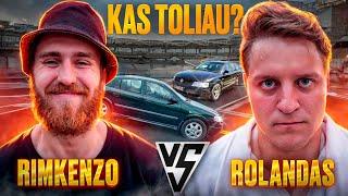 ROLANDAS: KAS TOLIAU? Rolandas vs Rimkenzo (1 Serija)