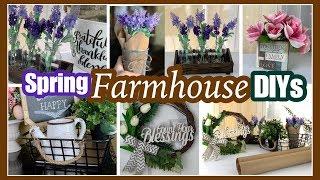 Dollar Tree Farmhouse DIYS | SPRING FARMHOUSE DECOR Ideas