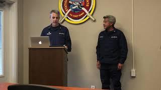 Alfonso Faustino: USCGAUX: Swearing In and Appointed Officer