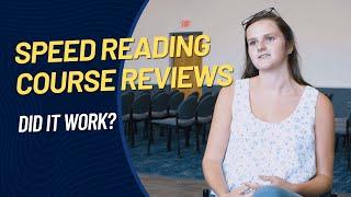 Speed Reading Course Reviews - Student Feedback