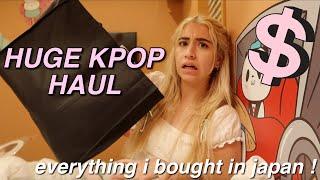 HUGE KPOP HAUL FROM JAPAN ~ txt act:promise pop up, kbooks, lucky draws, trio & MORE!