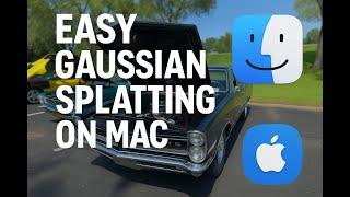 Easy Gaussian Splatting on Mac with AnnxStudio