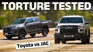 Toyota HiLux vs JAC T9 ultimate TORTURE test!