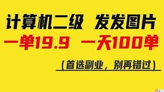 计算机二级财富密码，日赚不停，19 9元起，一天100单轻松达成