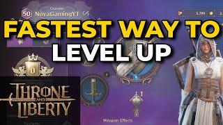 How To Level Up Fast in Throne and Liberty