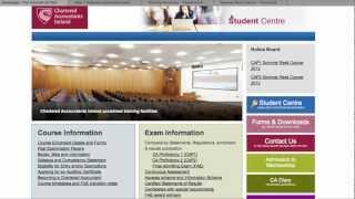 Chartered Accountants Ireland Exemptions