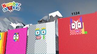 New Meta Numberblocks Puzzle Club 4 to 1124 BILLION BIGGEST Learn To Count Big Numbers