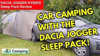 Car camping with the Dacia Jogger Sleep Pack