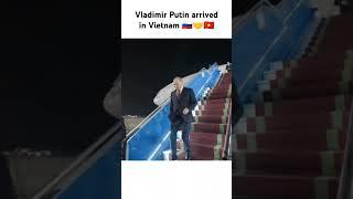 Vladimir Putin arrived at the Vietnam airport 🫡 #russia #putin #vietnam #vladmirputin #