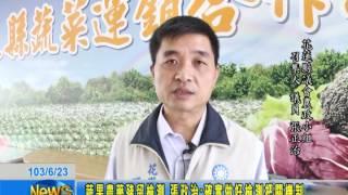 蔬果農藥殘留檢測 張政治確實做好檢測把關機制