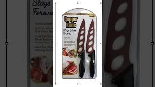 Wholesale Lot Of 1,200 Sharp Forever Copper Knife 2 Packs by closeoutexplosion.com