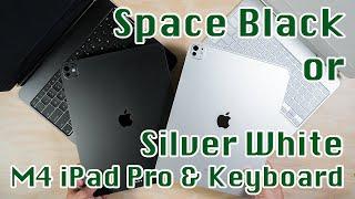 Space Black vs Silver White iPad Pro and Magic Keyboard | Which One Do You Prefer?