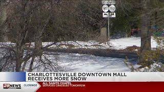 Albemarle sees light dusting of snow