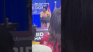 State Senator Tracie Davis tells her own story on the first day of Florida's six-week abortion ban