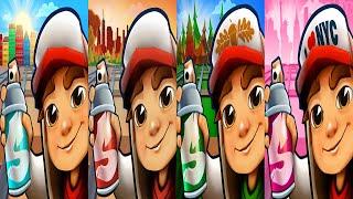 Subway Surfers : Copenhagen 2025  Vancouver 2024  Vancouver 2021  New York 2021