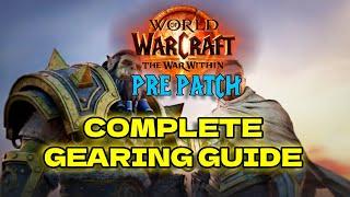 Fastest Gearing Guide for The War Within Prepatch