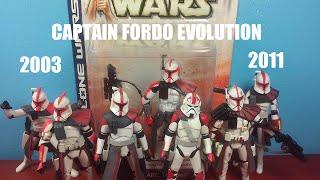 The Evolution of Captain Fordo Action Figures 2003-2011