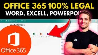 Cómo Tener OFFICE 365 GRATIS COMPLETO Y LEGAL (2024) Word, Excel, PowerPoint