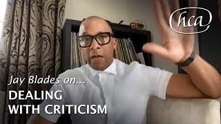 Jay Blades on dealing with criticism