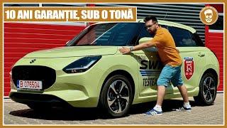 10 ANI GARANȚIE, SUB 1000 KG, ACCESIBIL, DISTRACTIV, 4x4 OPȚIONAL! Noul SUZUKI SWIFT, bate SANDERO?