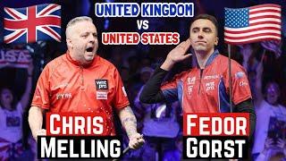 WORLD NUMBER 1 FEDOR GORST FROM THE USA VS BRITISH SUPERSTAR CHRIS MELLING | USA VS UK | EPIC MATCH