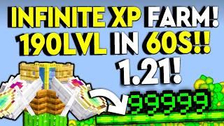 BEST INFINITE XP FARM 1.21 Minecraft Bedrock MCPE/Xbox/PS4/Nintendo Switch/Windows 10