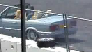 BMW E30 CONVERTIBLE DRIFTING - MAX POWER LIVE 2006