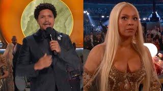 Trevor Noah Stalls As Beyonce Arrives At 2025 Grammys