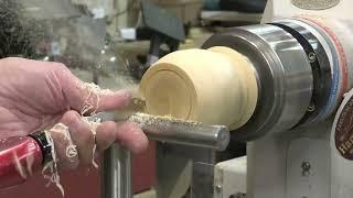 Woodturning - Honey Pot & Dipper