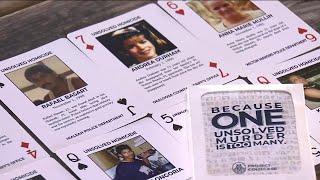 Project: Cold Case using decks of playing cards