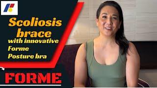 Scoliosis Relief: How Forme Posture Bra Supports Spinal Alignment | Posture Correction