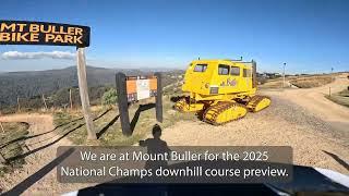 Downhill course preview | 2025 GWM Mountain Bike National Championships