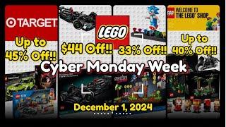 Weekly LEGO Deals!! Cyber Monday LEGO Sales!!