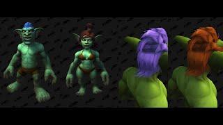 WoW Shadowlands Alpha NEW Goblin Customization Options