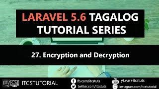 27. Encryption and Decryption in Laravel (Tagalog)