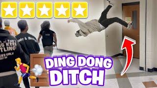 DING DONG DITCH *HIGH SCHOOL EDITION* (GONE WRONG) | Funniest Last Day Of School Vlog