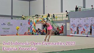 Ball - 2nd Indonesia Open Gymnastics 2023 - Euginia Youvelita - Pre Junior  - Silver Medal