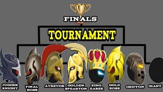 Stick War Legacy Tournament | Jugger, Boss, Atreyos, Gold Spearton, King, Gold Boss, Griffon, Giant