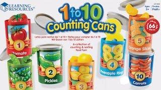 1 to 10 Counting Cans by Learning Resources UK