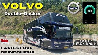 FLYING MACHINE of Indonesia  | VOLVO Double-Decker FIRST Class | The ULTIMATE Experience 