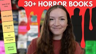 Tier-Ranking the 30+ Horror Books I Read in 2024 