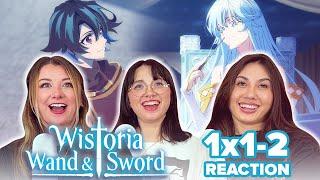 FIRST TIME WATCHING 🪄 Wistoria: Wand and Sword - 1x1 & 1x2 - Like a Lone Sword / As Though Undaunted